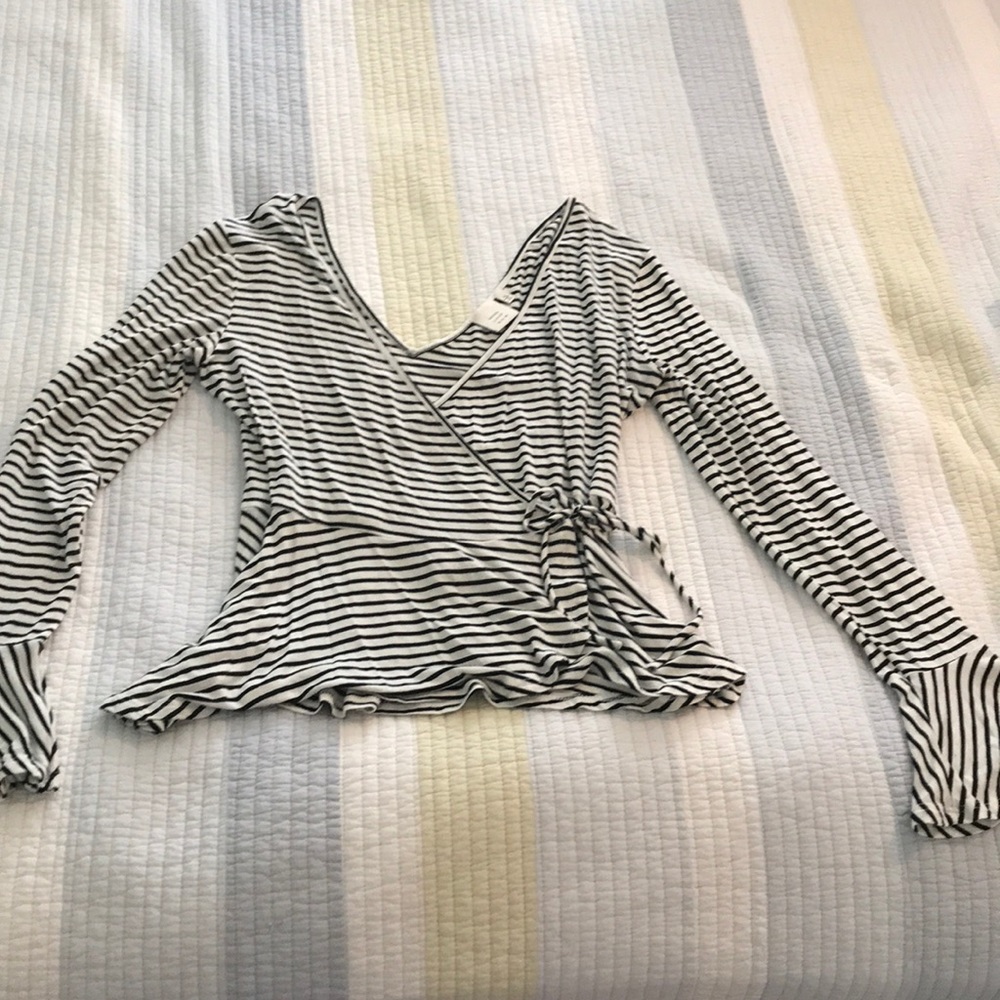 The cutest wrap shirt ever